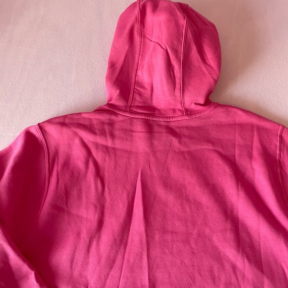 Nike Sportswear Club Fleece Hoodie Pink Men XXL BV2654-684 Embroidered Logo NWOT - Picture 7 of 10